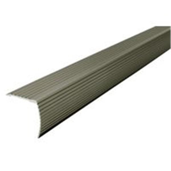 Homecare Products 72 in. Fluted Stair Edging, Satin Nickel HO2144912
